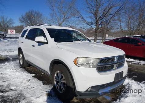 2013 Dodge Durango Crew z USA, uszkodzony, nr VIN 1C4RDJDG2DC518091